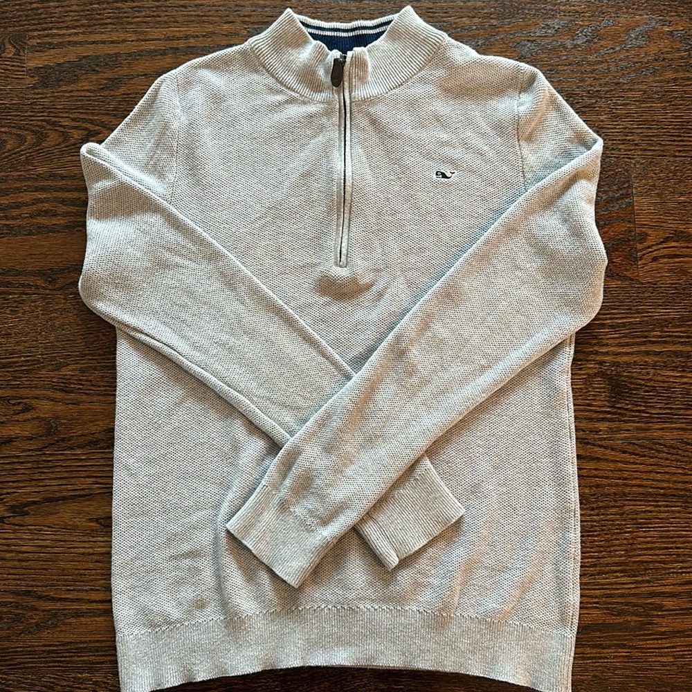 Boys Vineyard Vines Half Zip Sweater